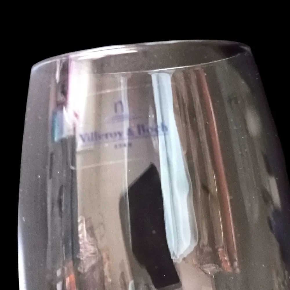 4 Villeroy & Boch Red Wine Glasses NEW Goblets Collection Entree‎ Crystal Clear